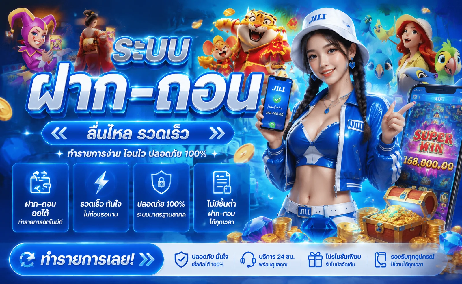รวมเกมสล็อตออนไลน์เว็บตรงค่ายดังบน topsecret168.club